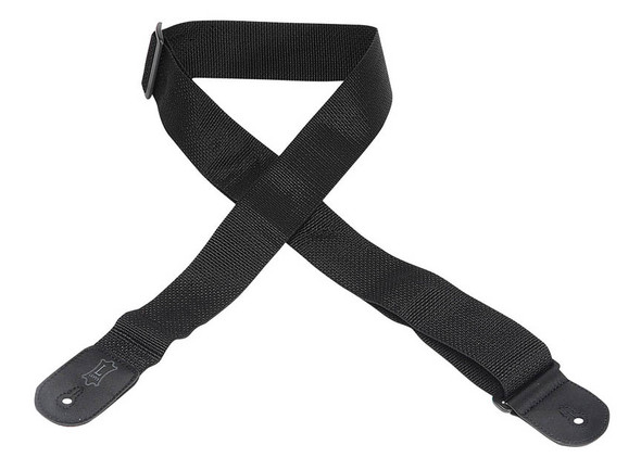 Levy's M8poly-blk Polypropylene Guitar Strap