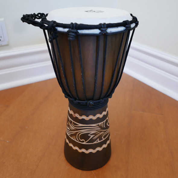 OPEN BOX SALE: Kalimantan Djembe 7.5" w/ Tote Bag