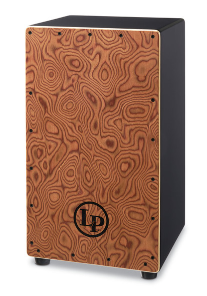 LP Black Box Exotic Cajon With Figured Cerice Craftwood Soundboard