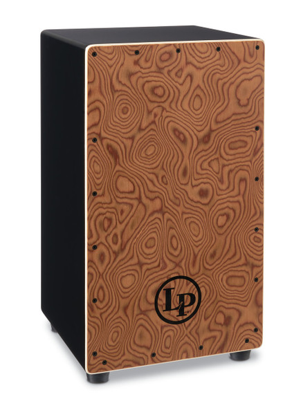 LP Black Box Exotic Cajon With Figured Cerice Craftwood Soundboard