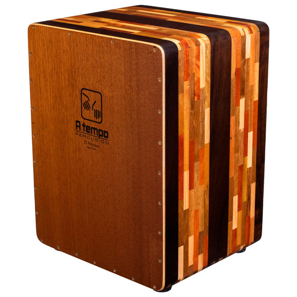 A Tempo Special Edition Snare Cajon-Tropical Walnut and