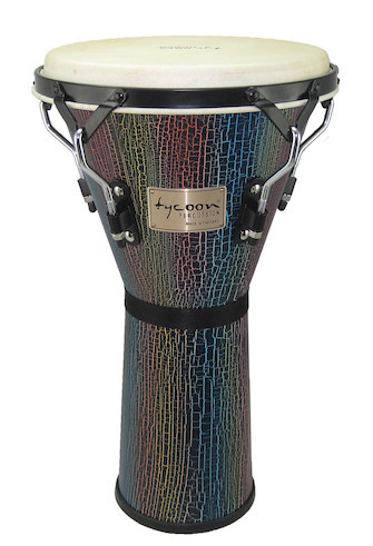 Tycoon Supremo Supremo Series Djembe Dark Iris Finish 12"