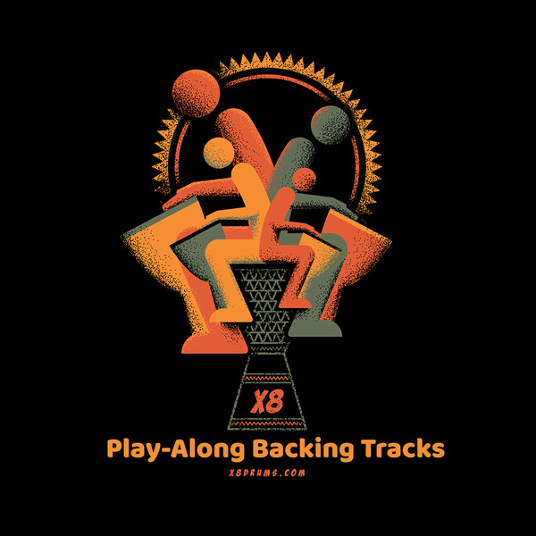 X8 Drums Play-Along Backing Tracks