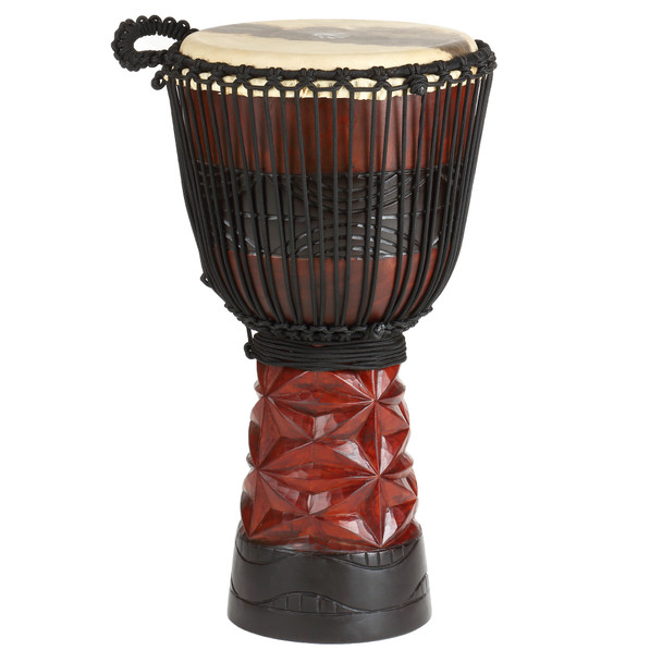 Ruby Pro African Djembe, Medium with Free Lessons