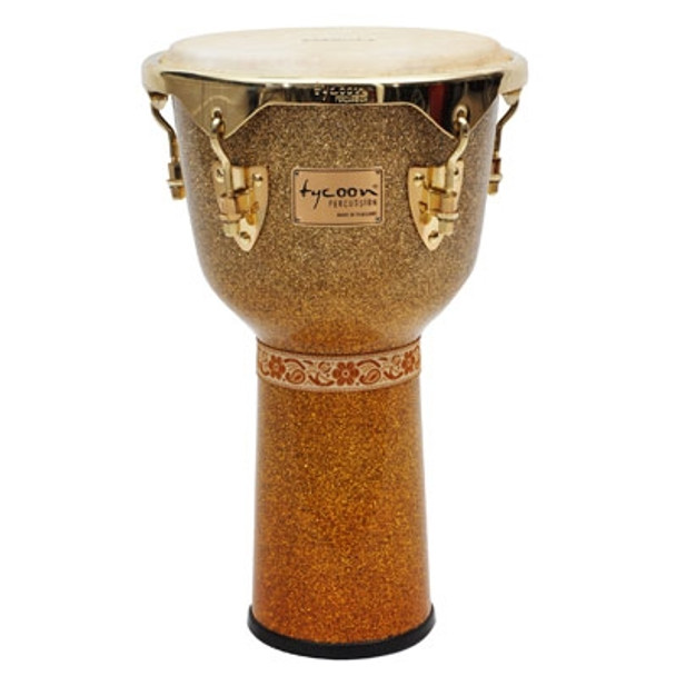 Tycoon Percussion Master Platinum Sunrise Fade Djembe