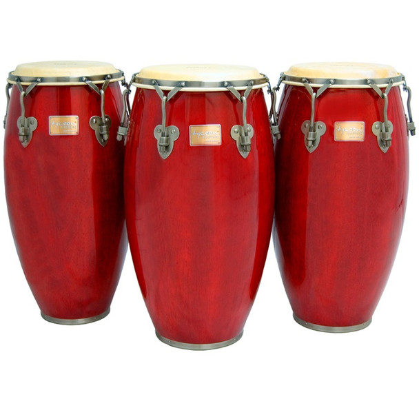 Tycoon Percussion Signature Classic Series Conga with Stand, Red