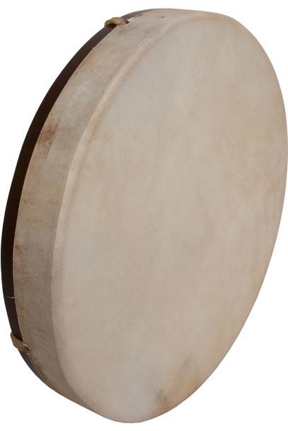 DOBANI Pretuned Goatskin Head Wood Frame Drum w/ Beater 14"x2"