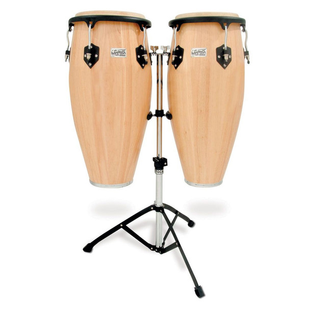 コンガ TOCA PLAYER'S SERIES 打楽器 トカ 10サイズ Toca Player's Series Wood Conga Set with Double Stand (2800N) - X8