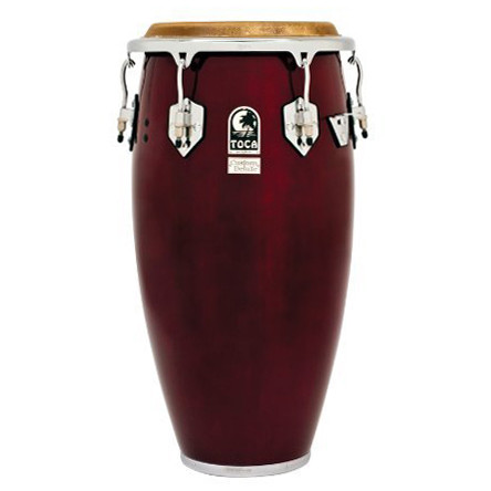 Toca 4612-1/2DW Custom Deluxe 12-1/2 in. Tumba Conga Drum, Dark