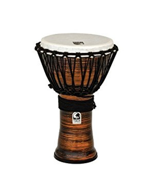 Toca Freestyle II Rope Djembe, 7" Head x 12" Tall