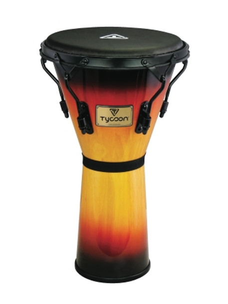 Tycoon Percussion Supremo Sunburst Series Djembe 13"