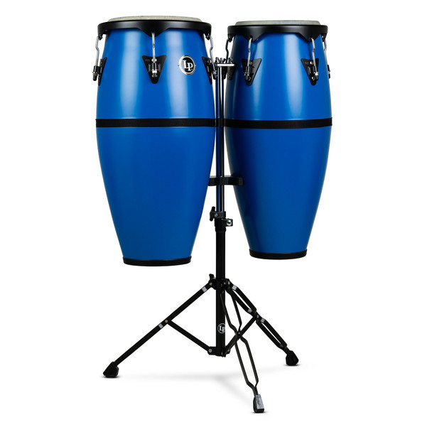 LP Discovery Series Conga Set With Stand, Race Car Blue