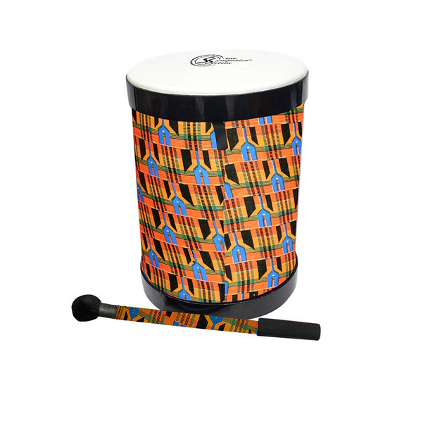 Toca Sympatico Nesting Djun Djun 12", Kente Cloth Pretuned Fiber w/ Dot