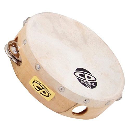 LP 6 Inch Tambourine With Head Single Row (CP376)