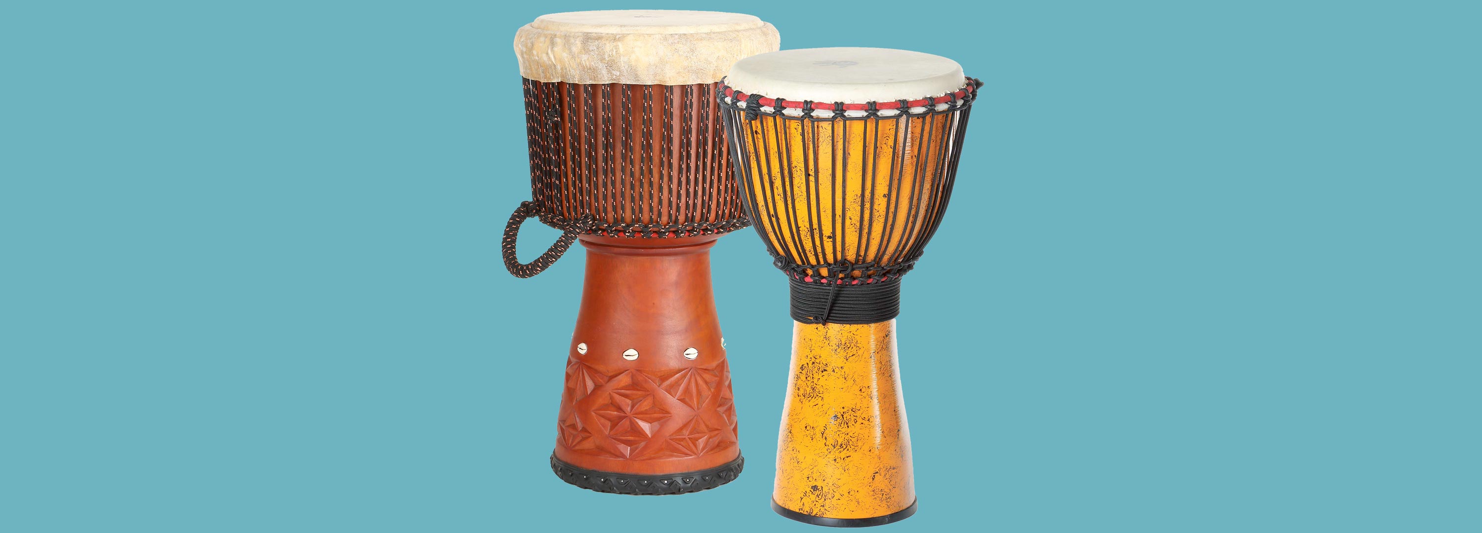 Djembe African Drums, Bags, Stands & Hand Drums X8 Drums