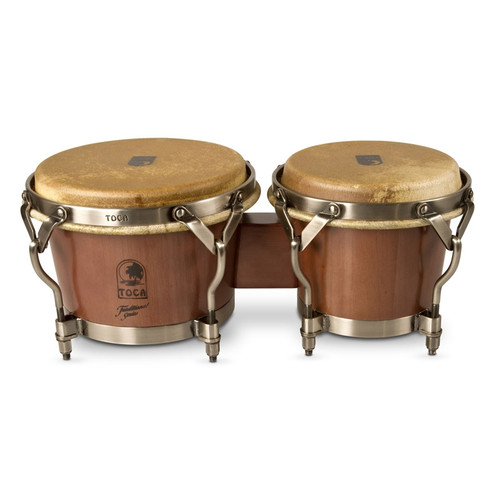 Toca Traditional Series Bongos, Dark Walnut (3900D)