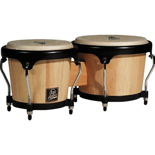 LP Aspire Wood Bongos, Natural (LPA601-AW)