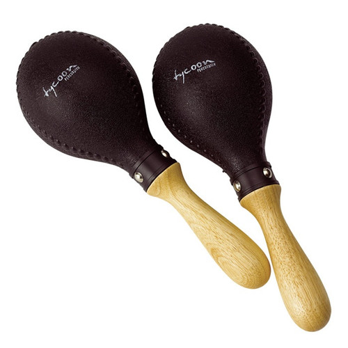 Tycoon Black Plastic Maracas - X8 Drums