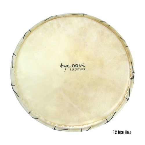 Tycoon Djembe Replacement Heads, 12 Inch. X8 Drums