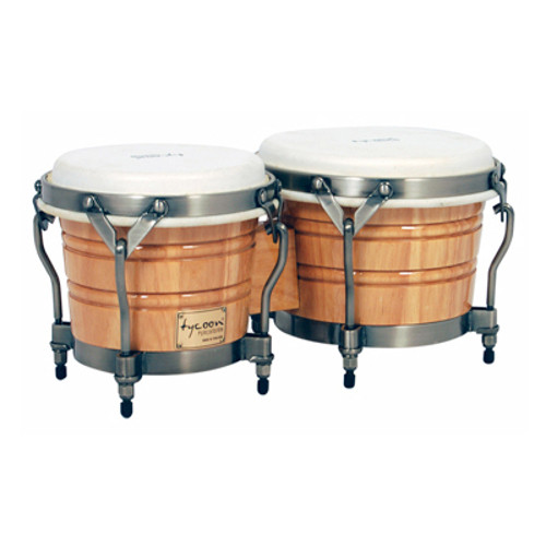 Tycoon Percussion Signature Classic Natural Bongos (TSBC-800BCN