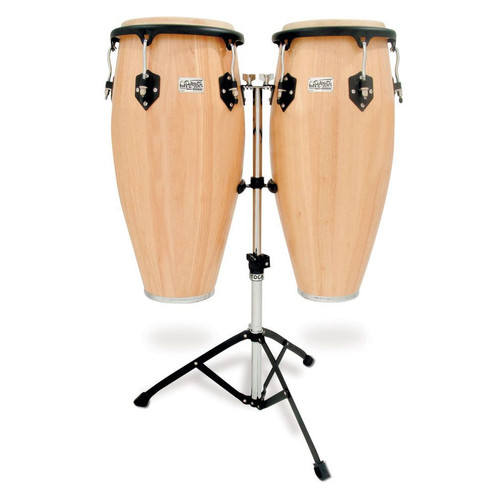 Toca Player's Series Wood Conga Set with Double Stand (2800N)