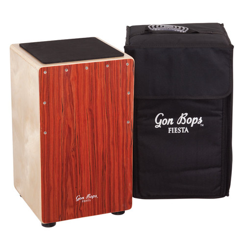 Gon Bops Fiesta Cajon w/ Bag, Mahogany