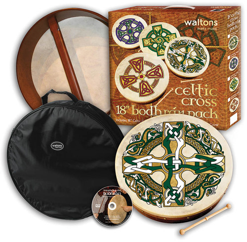 Celtic Cross Bodhran - 18