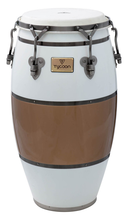 Tycoon Percussion Signature Heritage Café Con Leche Series Conga with Stand