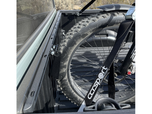 CCR Sport Toyota Deck Rail Pivot Chock with cycle