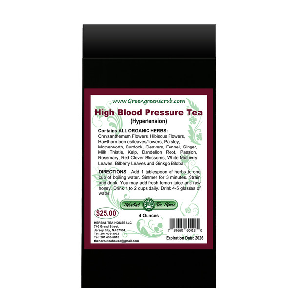 Herbal Tea House High Blood Pressure Tea 4oz