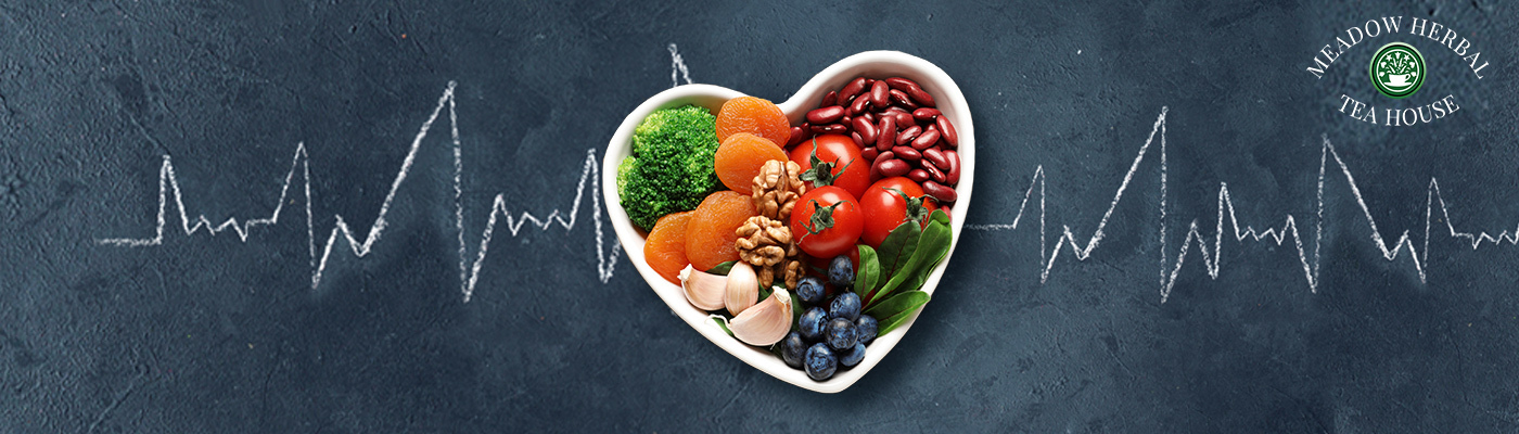 Cardiovascular Health Banner at Meadow Herbal Tea House