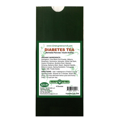 Herbal Tea House Diabetes Tea 4oz