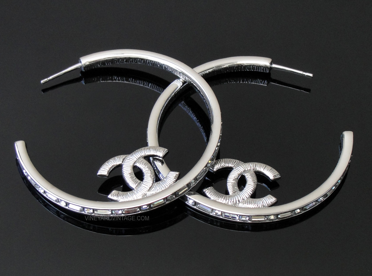 【CHANEL】Hoop Earrings フープ ピアス CCロゴ エレガント $_12.JPG?set_id=880000500F
