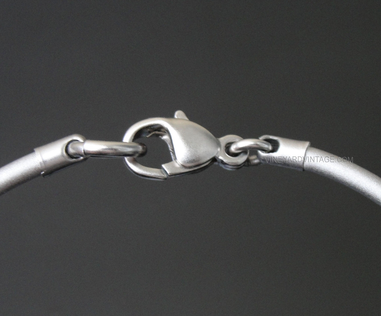 CHANEL VINTAGE GLASS ORB AND CC LOGO BANGLE BRACELET