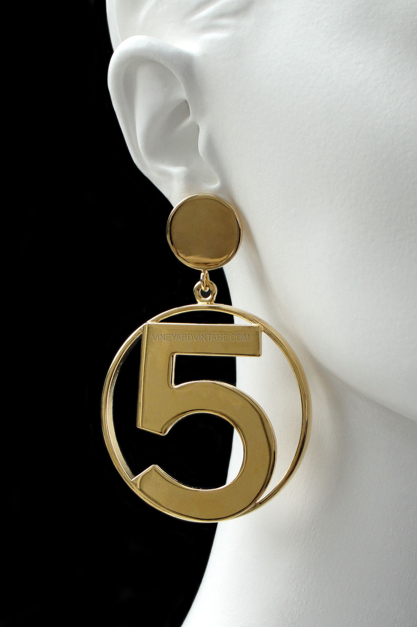 chanel earrings vintage