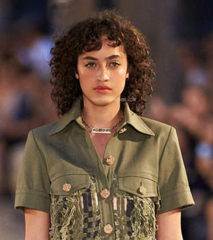 Chanel Cuba Cruise Nameplate Crystal & Star Necklace