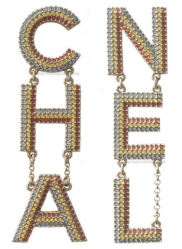 Real Housewives Earrings: Chanel Letter Earrings Latest Trend | The Daily  Dish