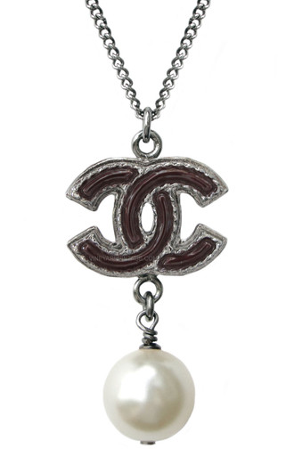 Chanel Metal And Resin Along the Nile CC Pendant Necklace Gold - Luxury In  Reach