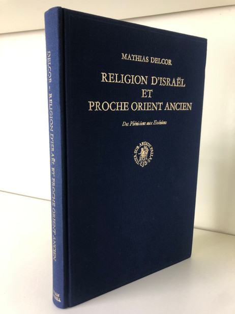 Religion d'Israël et Proche Orient Ancien