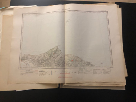 Atlas archéologique de la Tunisie : édition spéciale des cartes topographiques