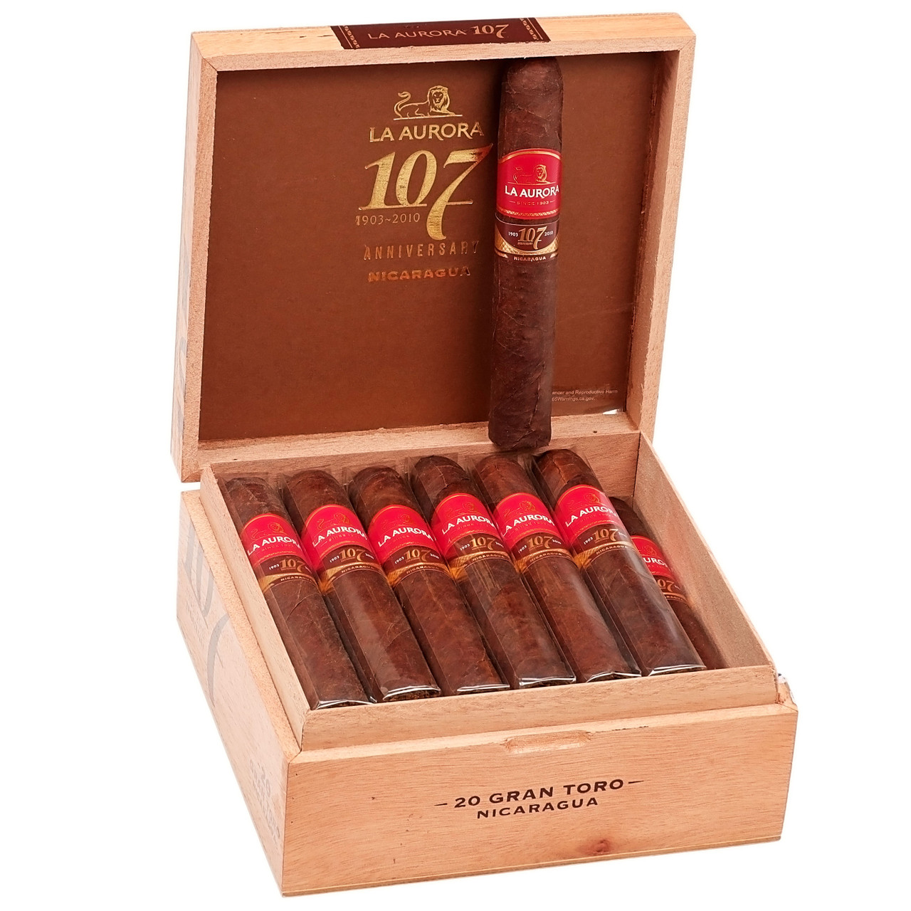HISTAR AURORA AIR [右巻き] [新品] La Aurora 107 Nicaragua - Finck Cigar Company