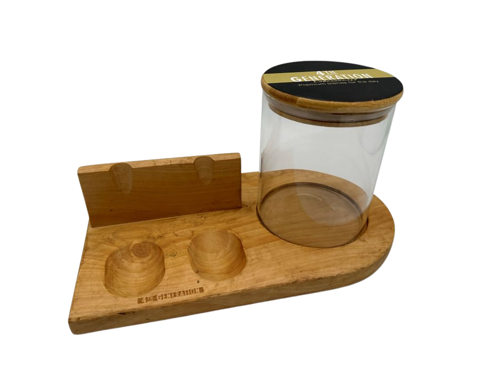 Pipe Holder and Glass Jar 4th Generation