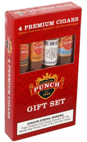 Punch Holiday Gift Set Pack 4