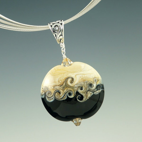 Swirled Orb Pendant