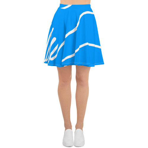 Blue Heart Breezy Skirt