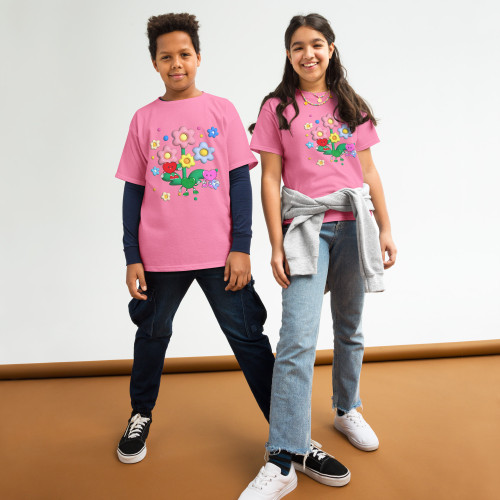 Little Heart Flowers Youth classic tee Little Heart Flowers Youth classic tee