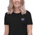 Embroidered Purple Heart Symbol Crop T-shirt