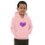 Purple Heart Symbol Kids Hoodie