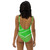 Green Heart One-Piece Swimsuit