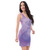 Purple Bubble Slimming Dress